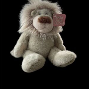 Gund Cream and Brown Plush Lion